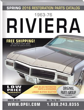 original parts group Buick Riviera